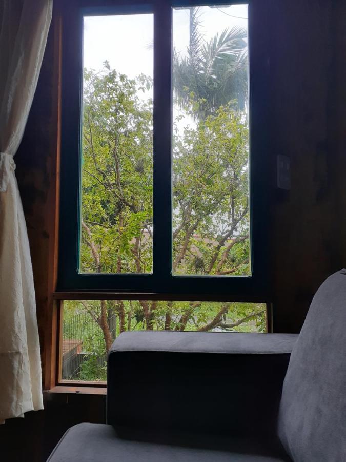 Jabuticasa Cabana De Madeira Na Praia Penha  Luaran gambar